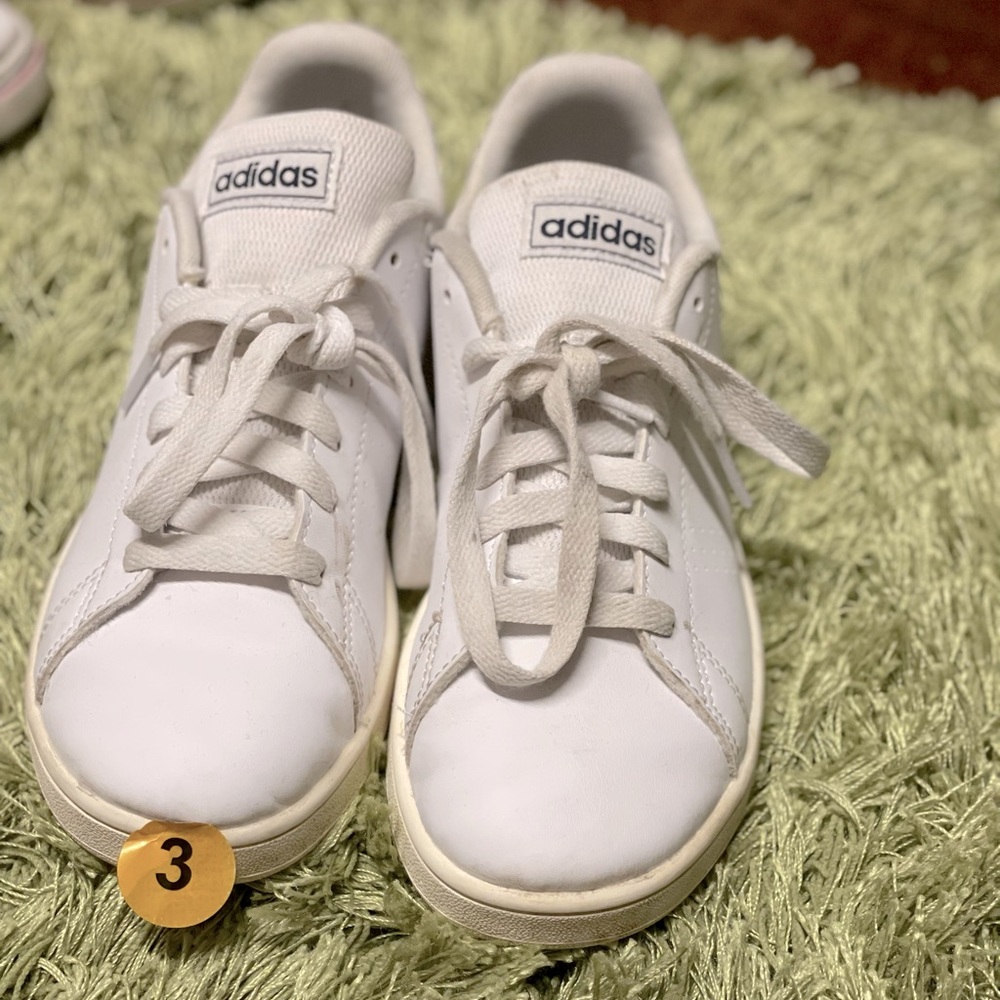 SOLD Adidas Shoes - White - Size 3
